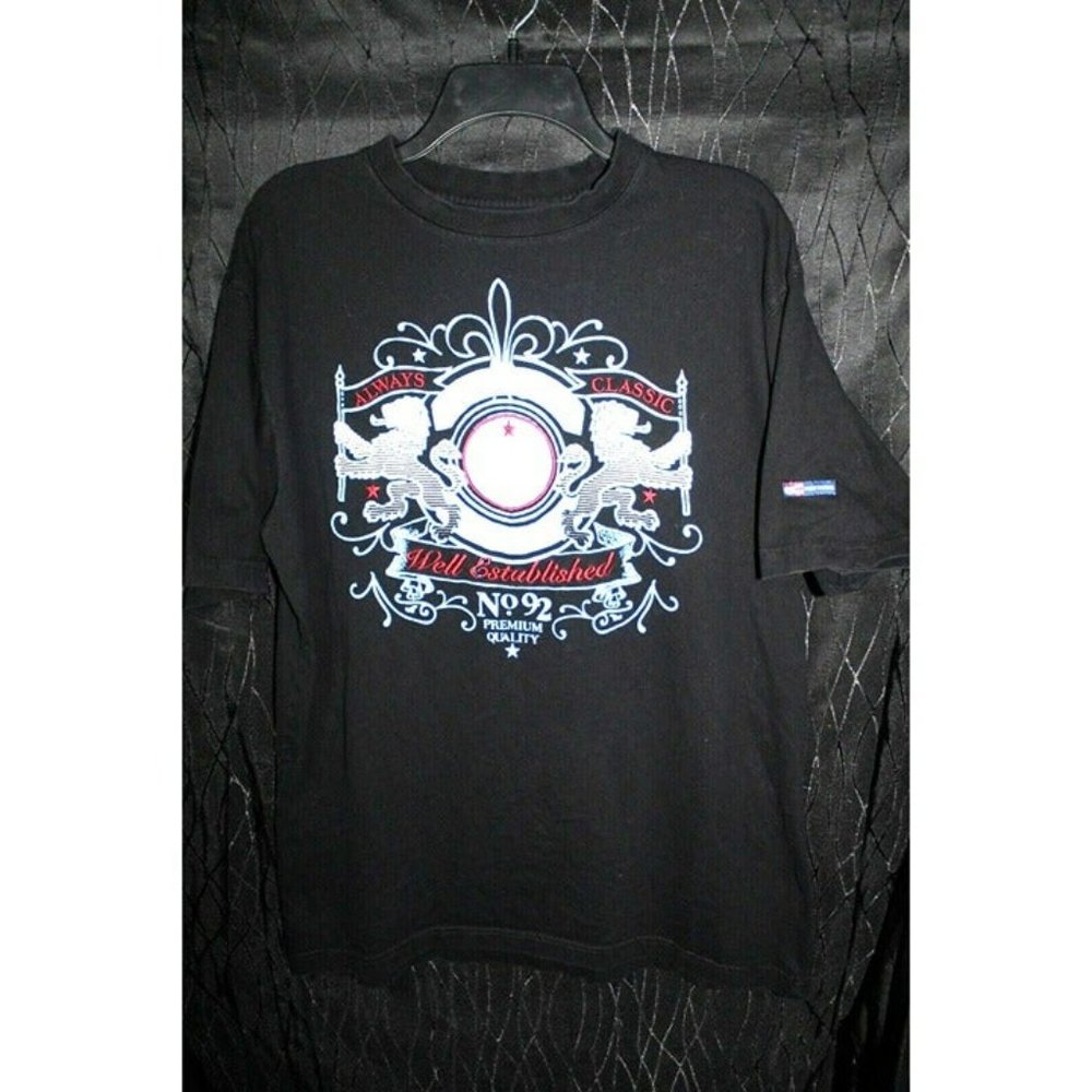 VTG Phat Farm "Always Classic" Est 1992 Black Short Sleeve Size: L